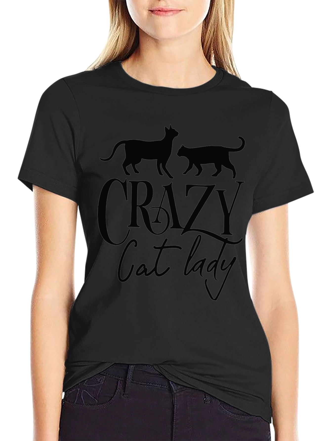 Crazy Cat Lady T-Shirt - Soft Cotton Tee