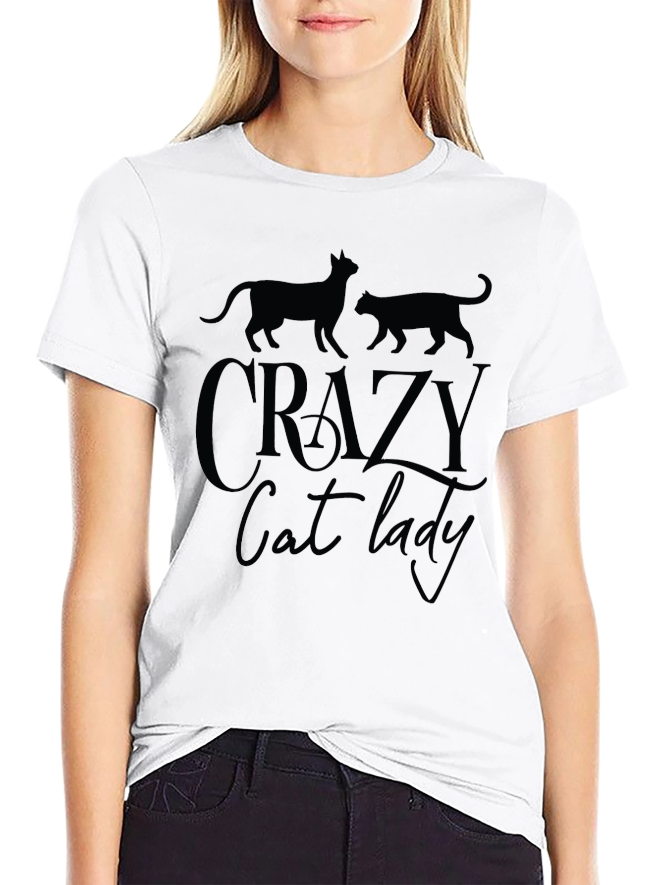 Crazy Cat Lady T-Shirt - Soft Cotton Tee