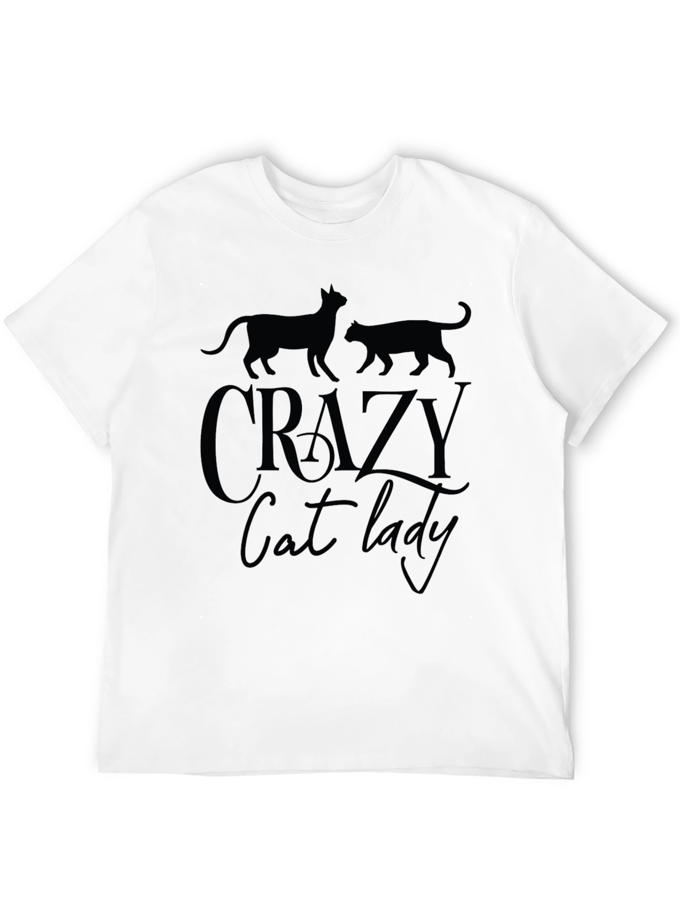 Crazy Cat Lady T-Shirt - Soft Cotton Tee