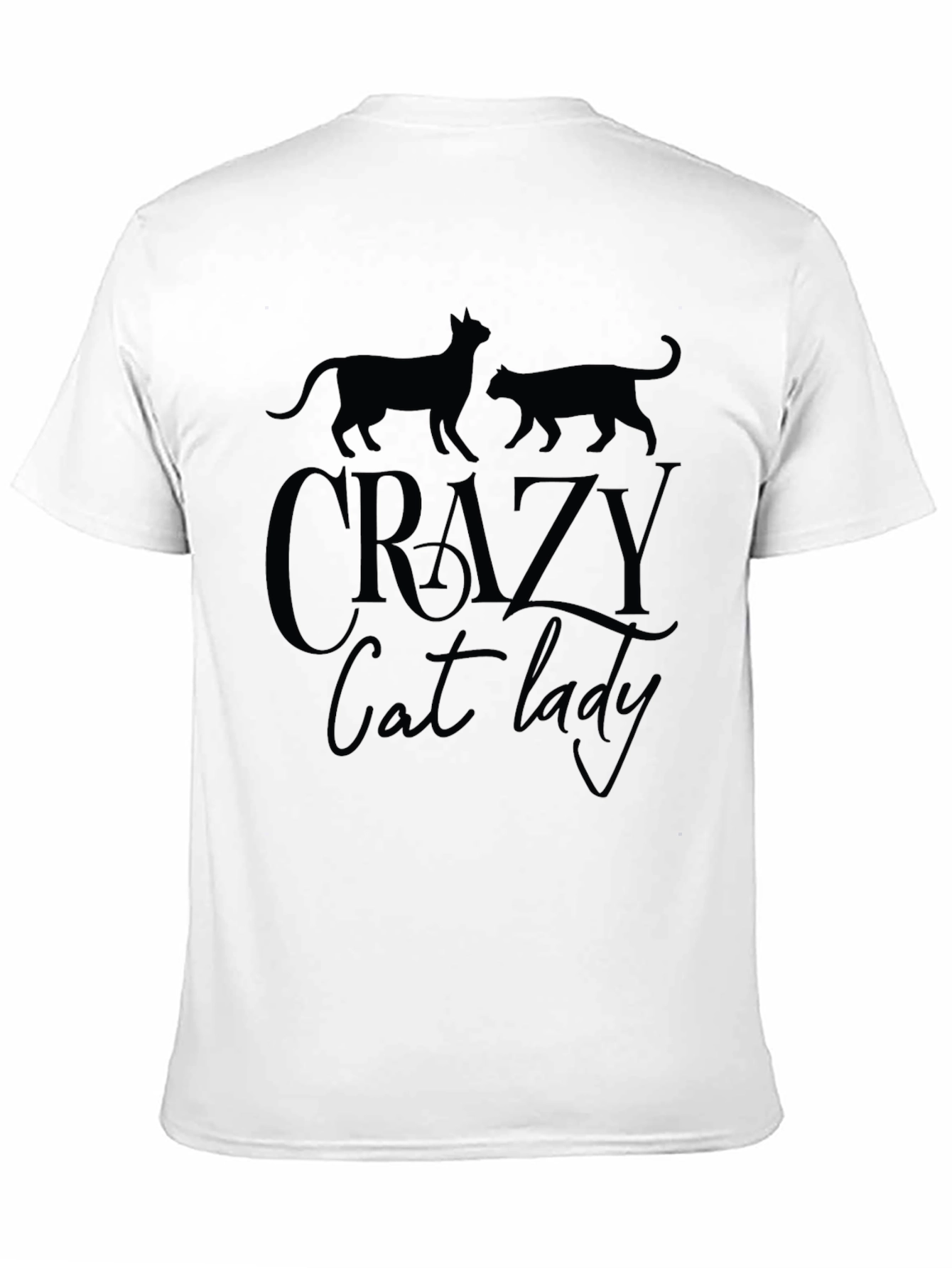 Crazy Cat Lady T-Shirt - Soft Cotton Tee