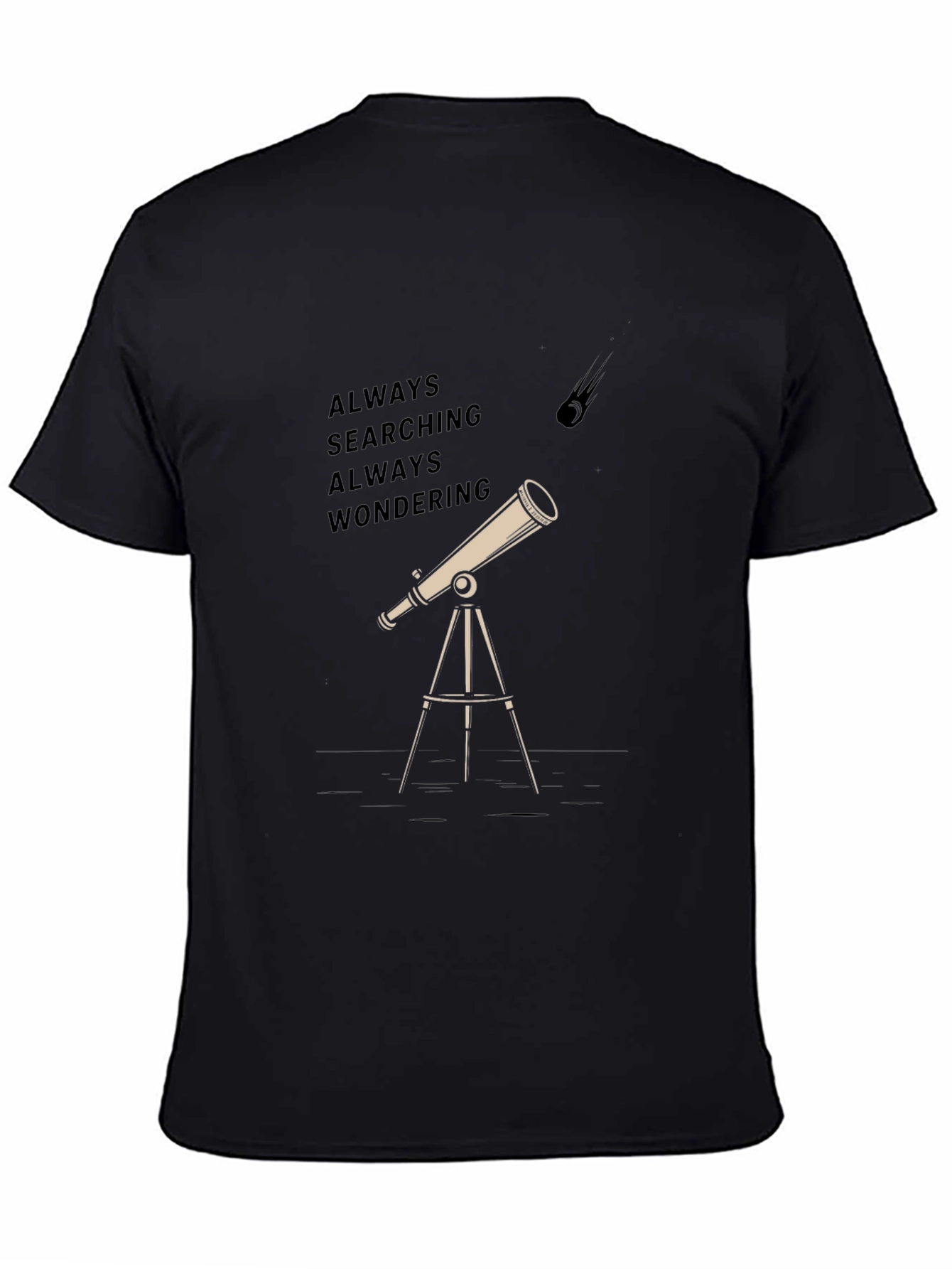 Always Searching T-Shirt - Telescope Graphic Tee