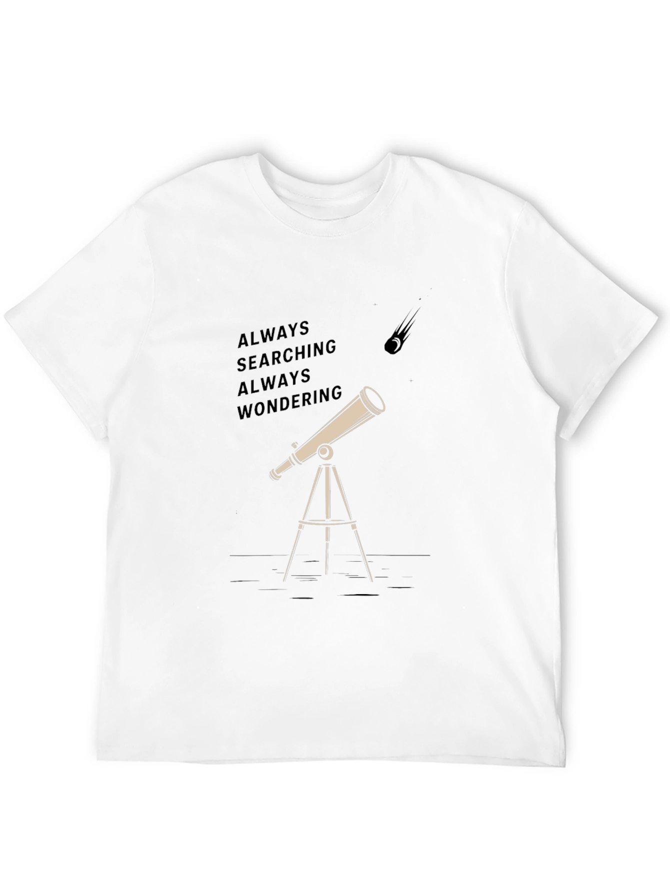 Always Searching T-Shirt - Telescope Graphic Tee
