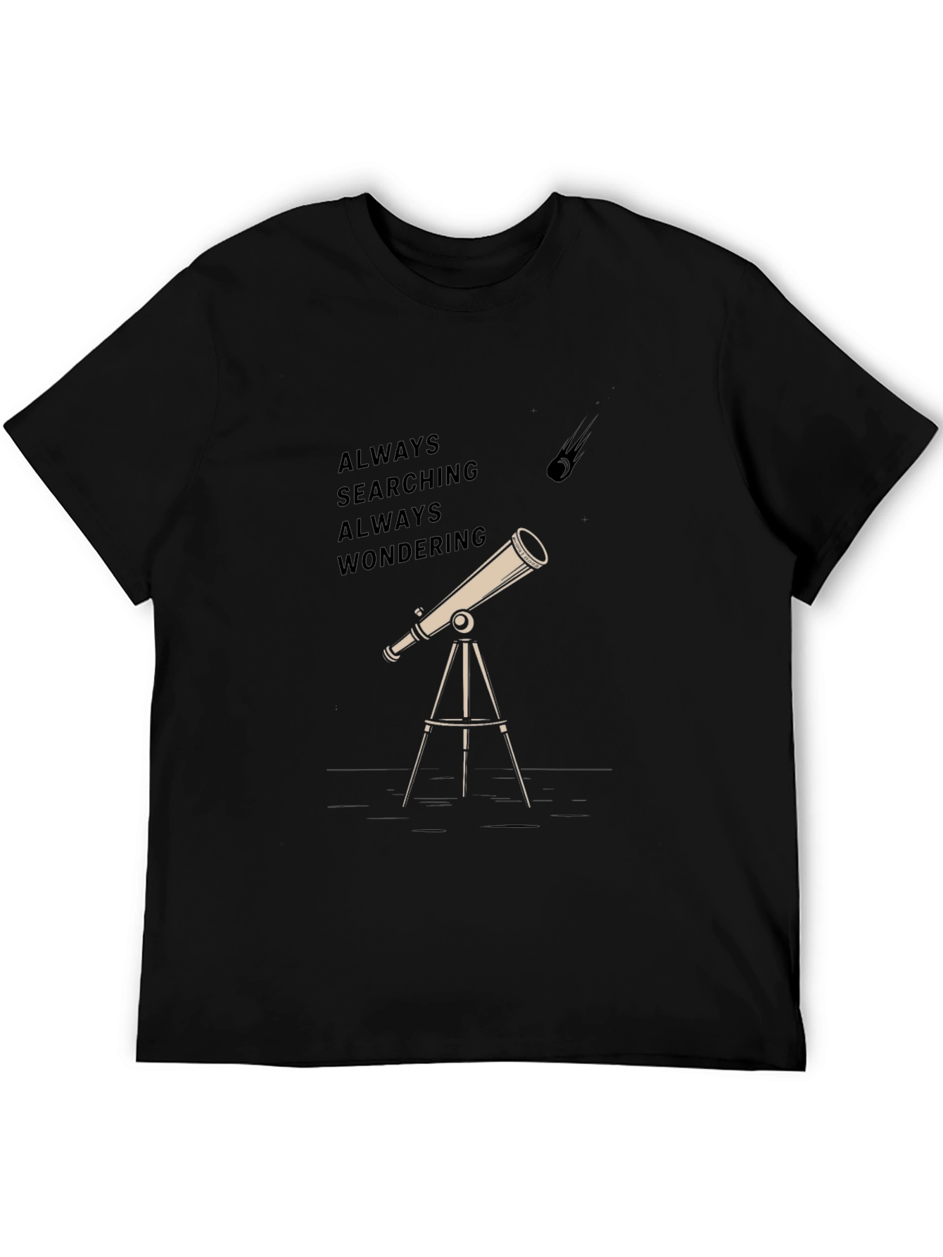 Always Searching T-Shirt - Telescope Graphic Tee