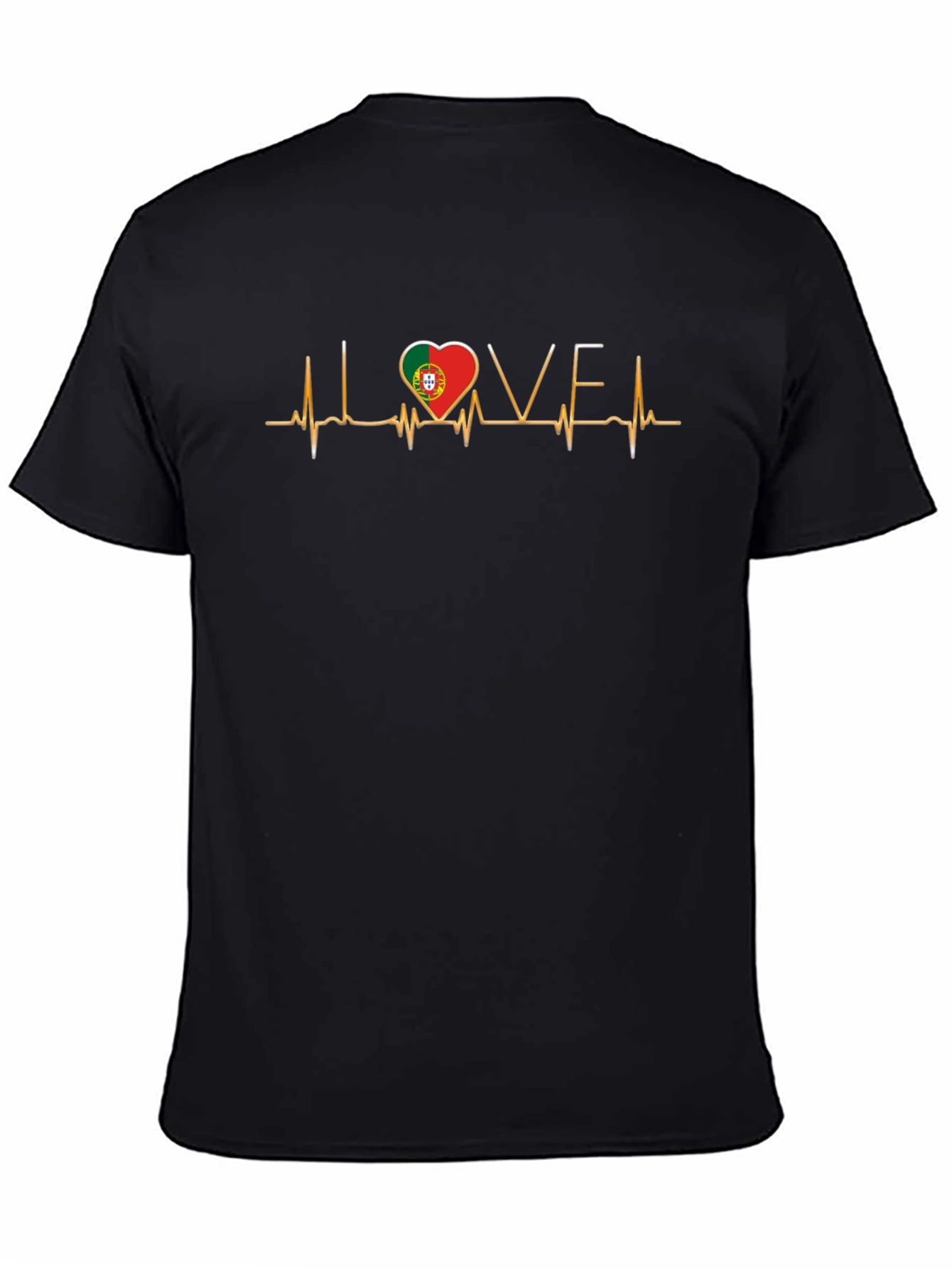 Portugal Heartbeat Love T-Shirt