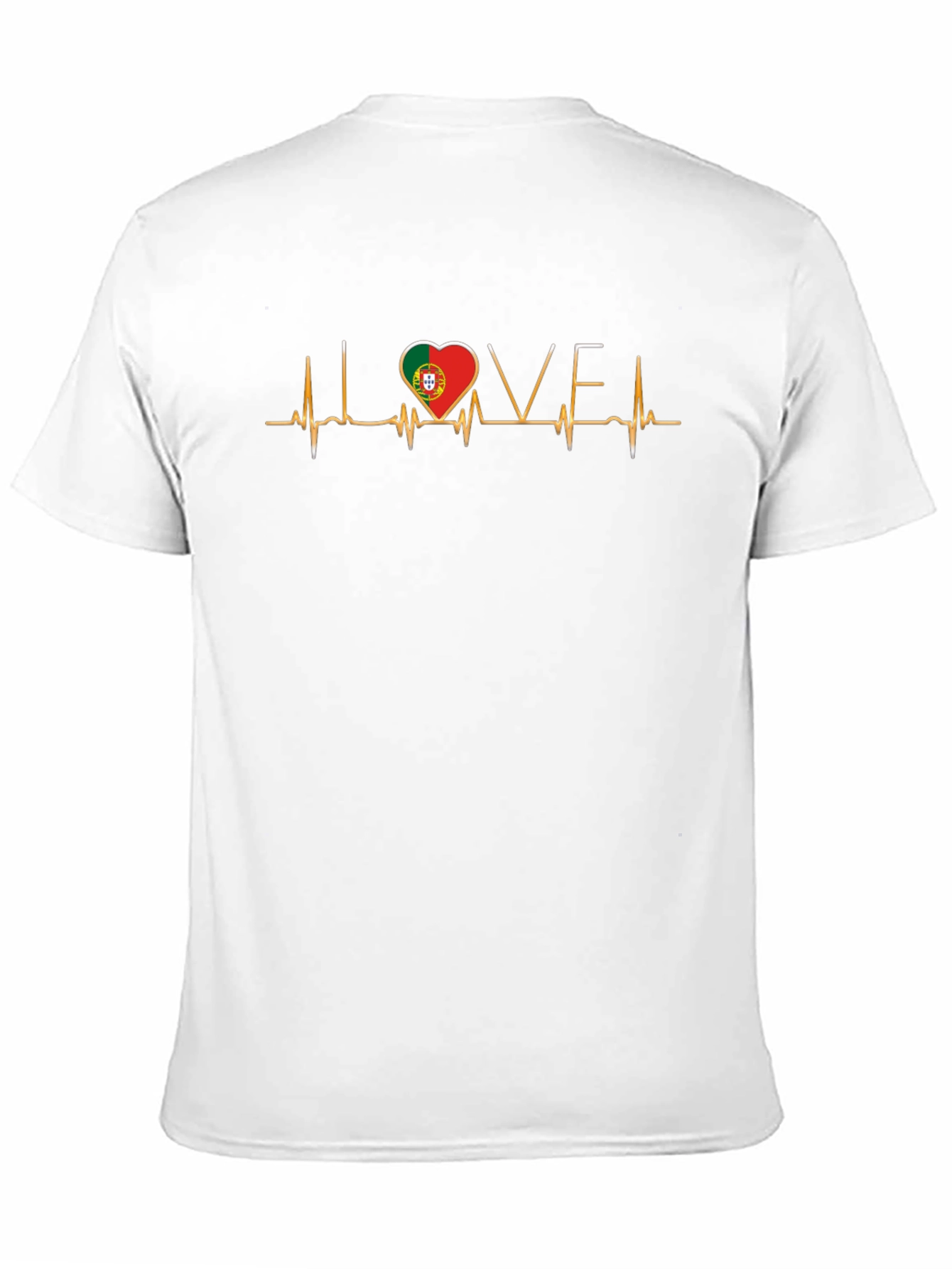 Portugal Heartbeat Love T-Shirt