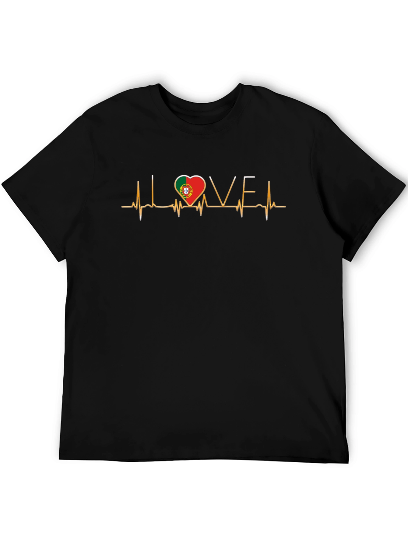 Portugal Heartbeat Love T-Shirt