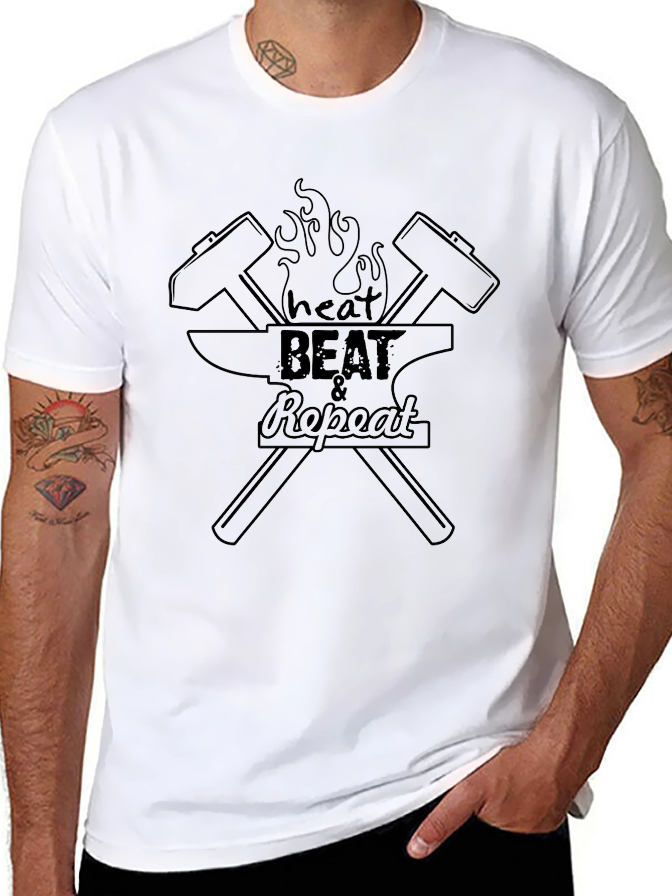 Heat Beat Repeat Blacksmith T-Shirt