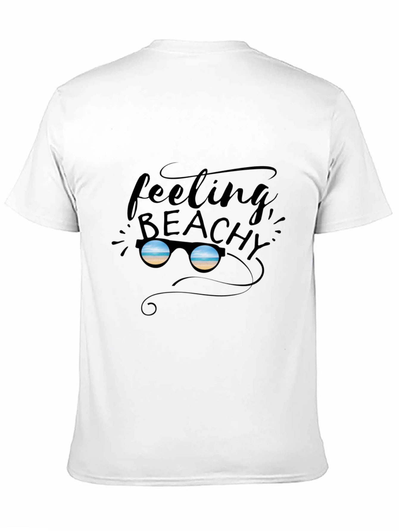 Feeling Beachy Black Graphic Tee