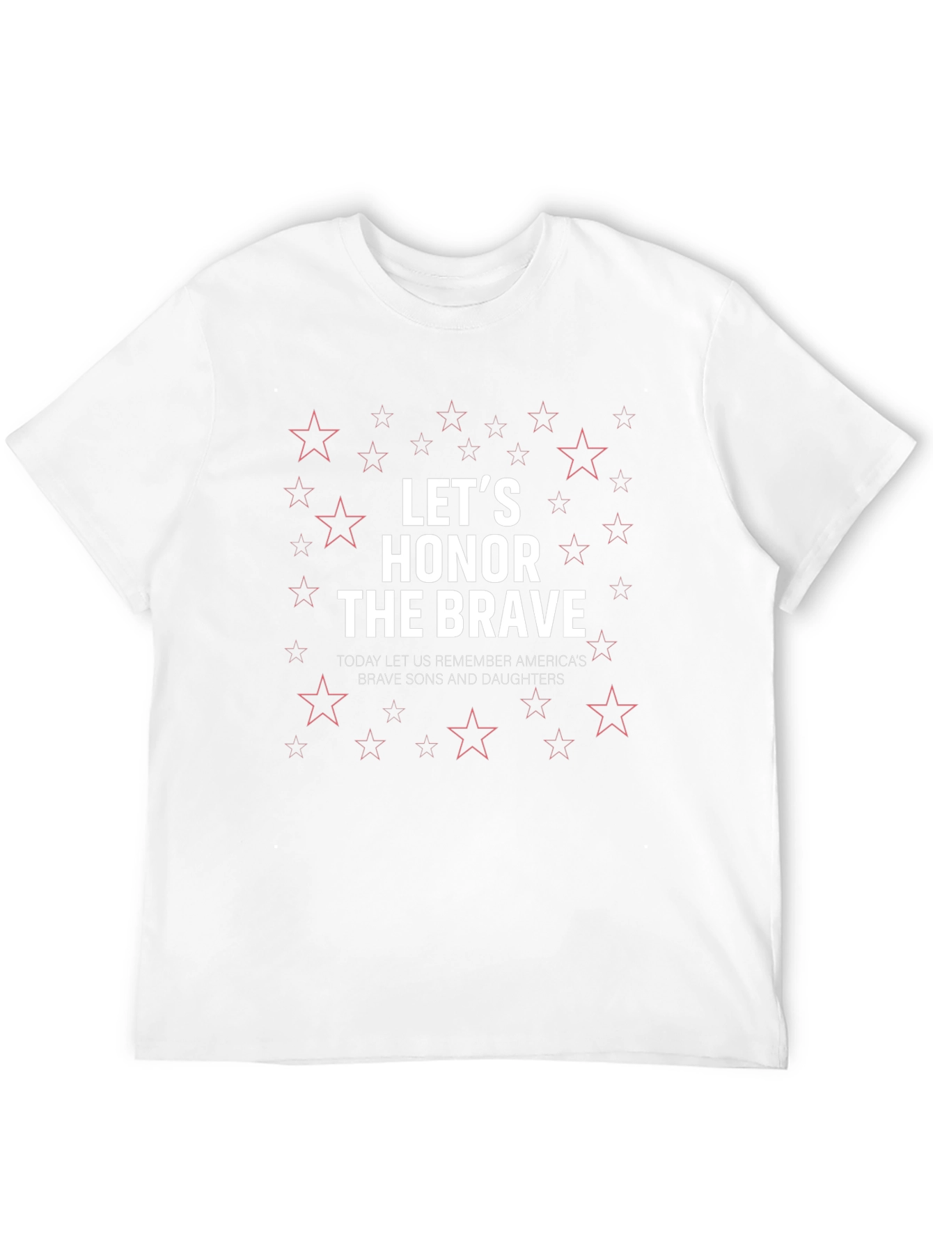 Lets Honor The Brave Graphic Tee
