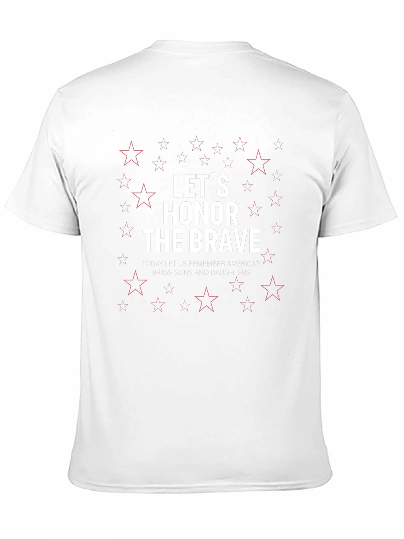 Lets Honor The Brave Graphic Tee