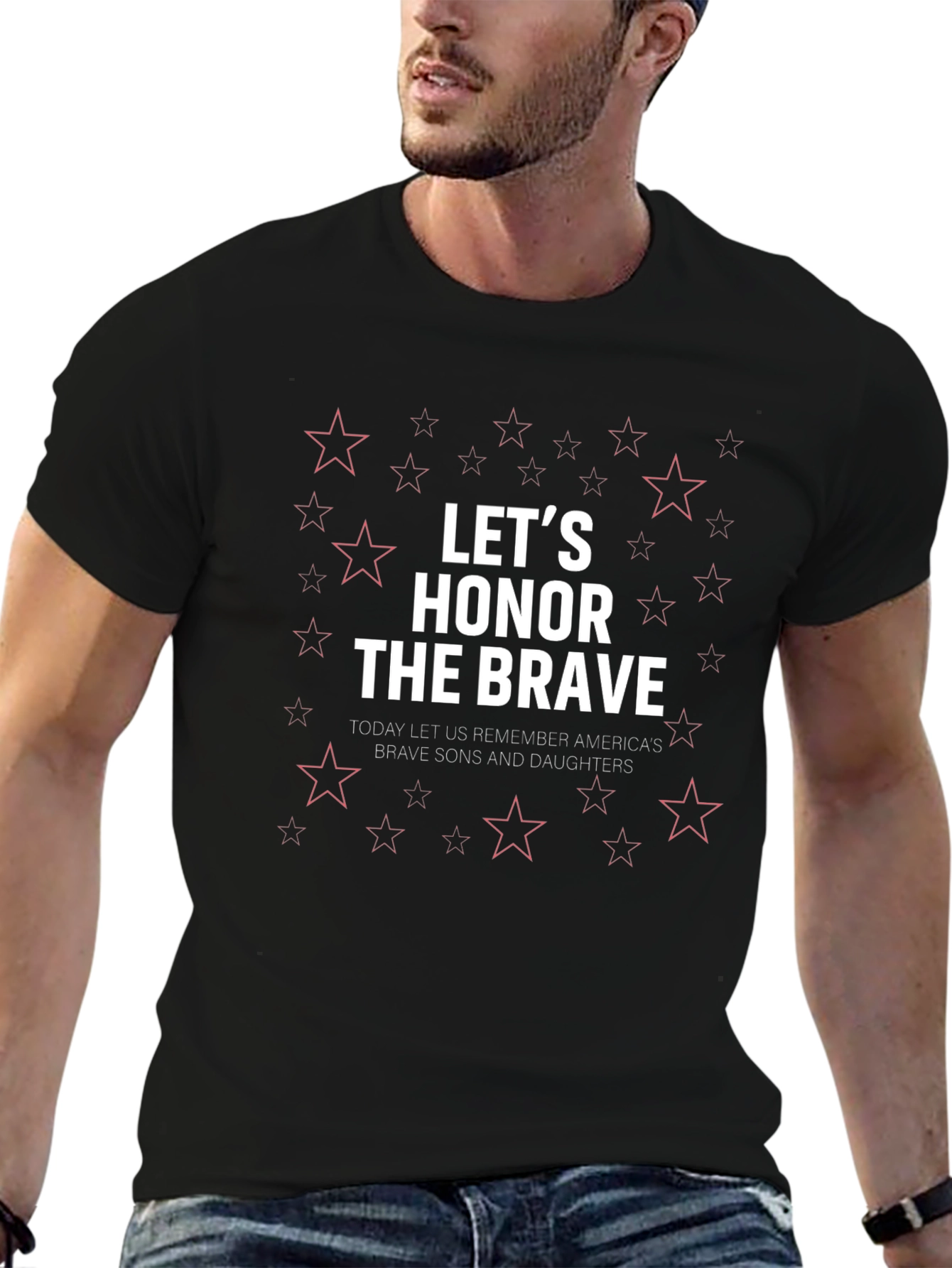 Lets Honor The Brave Graphic Tee