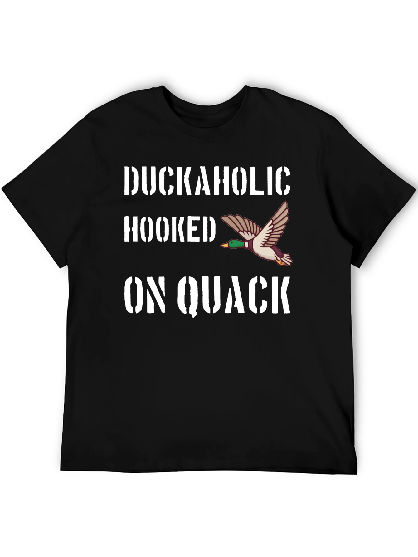 Duckaholic Hooked on Quack Graphic Tee