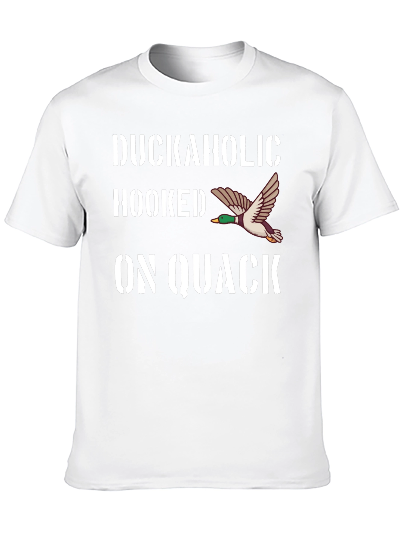 Duckaholic Hooked on Quack Graphic Tee