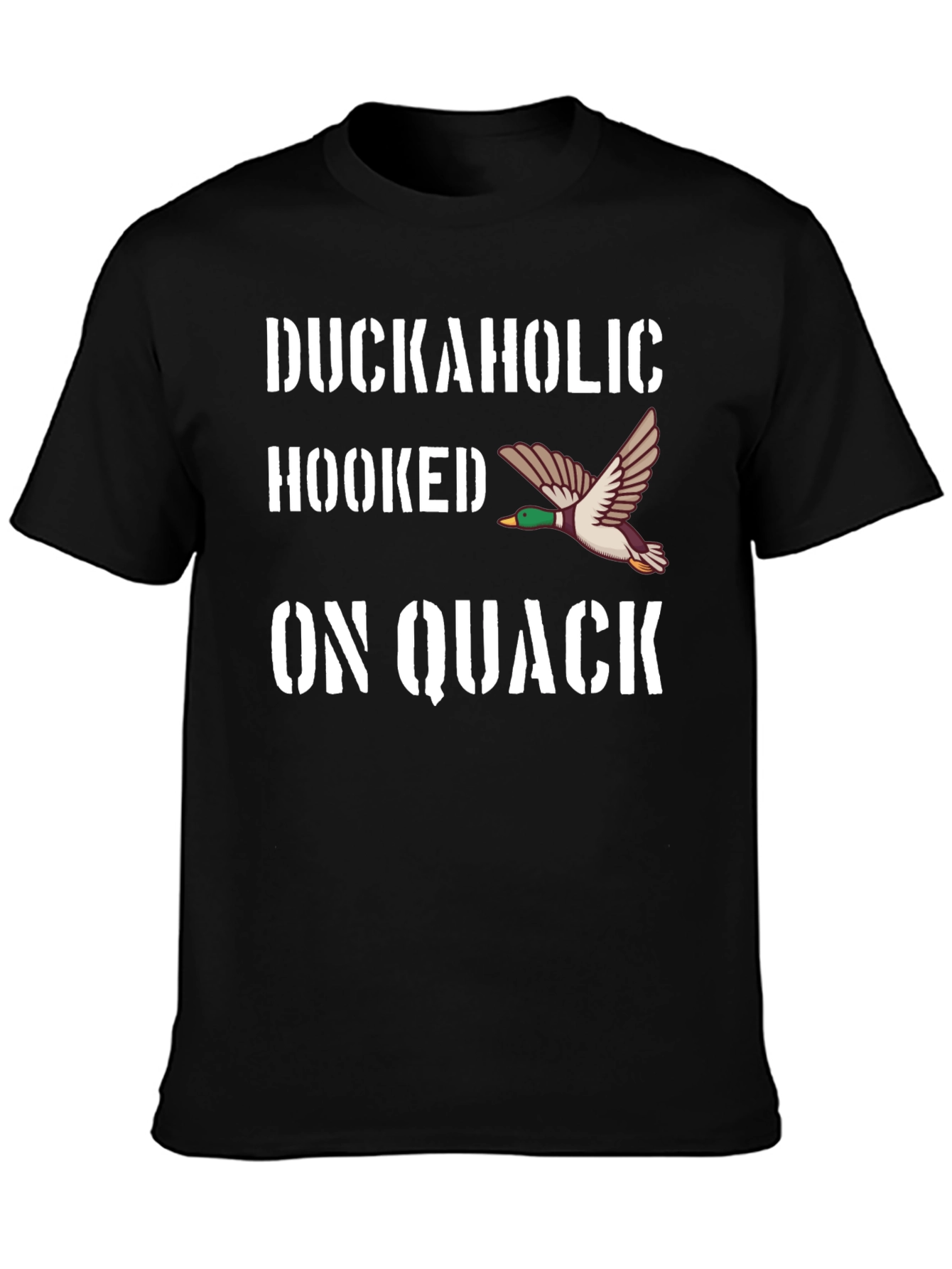 Duckaholic Hooked on Quack Graphic Tee