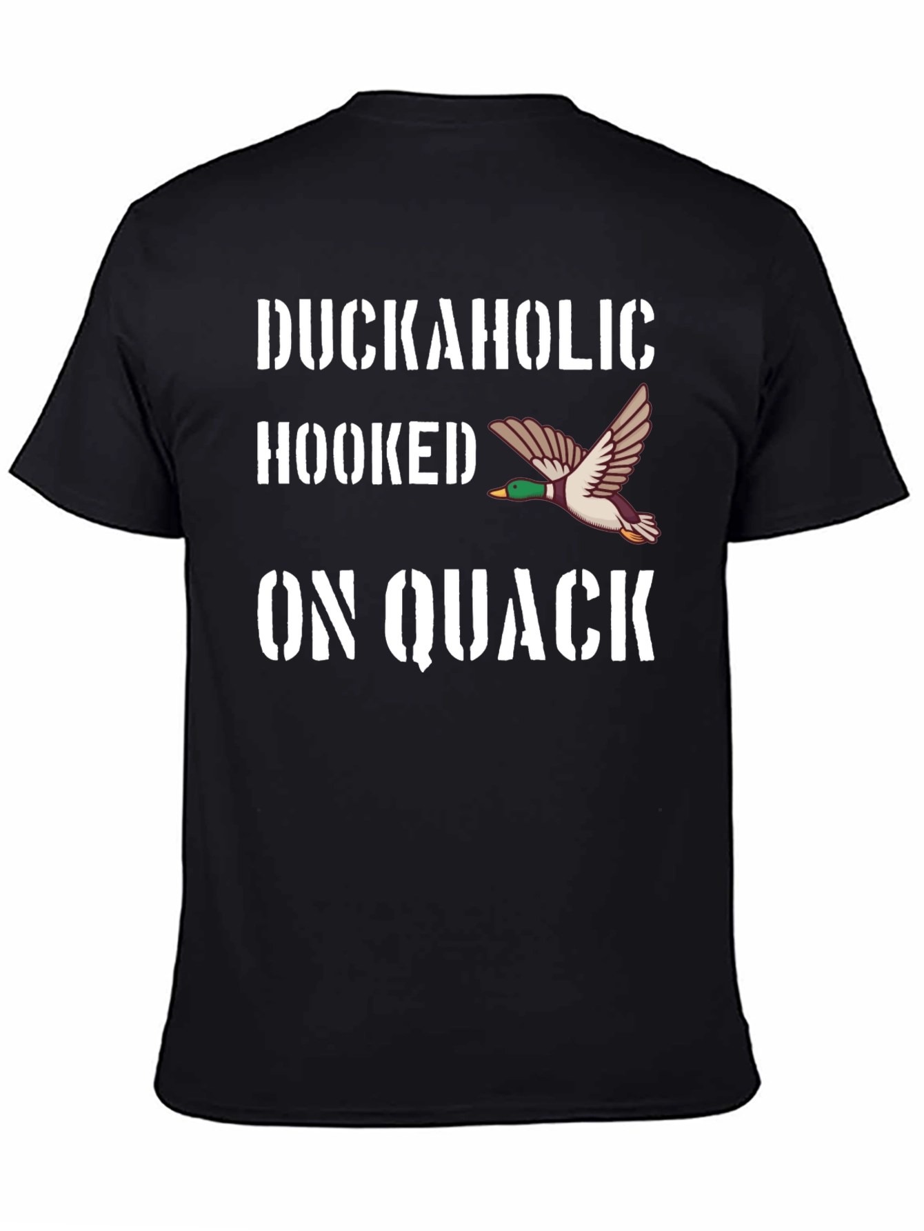 Duckaholic Hooked on Quack Graphic Tee