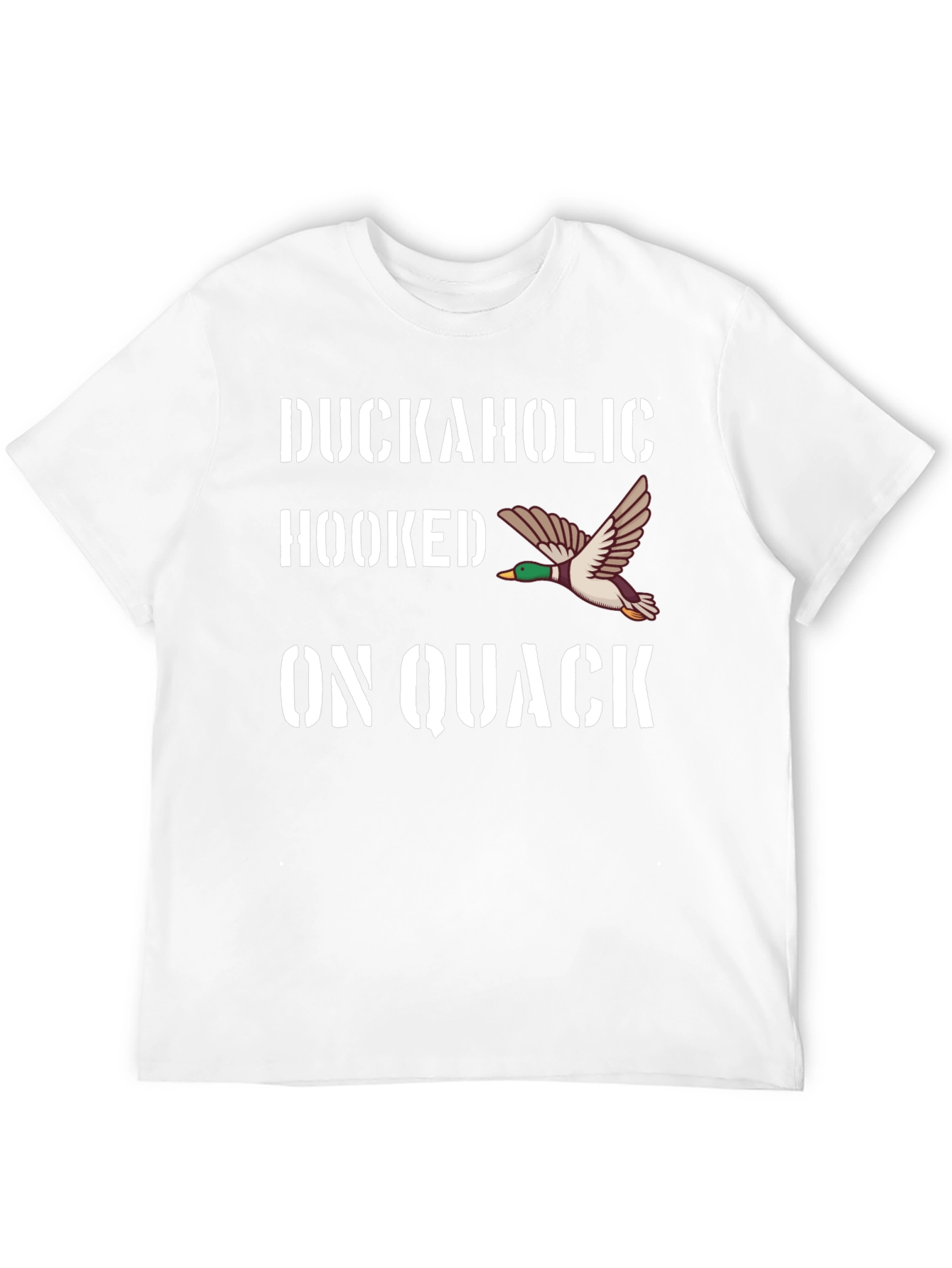 Duckaholic Hooked on Quack Graphic Tee