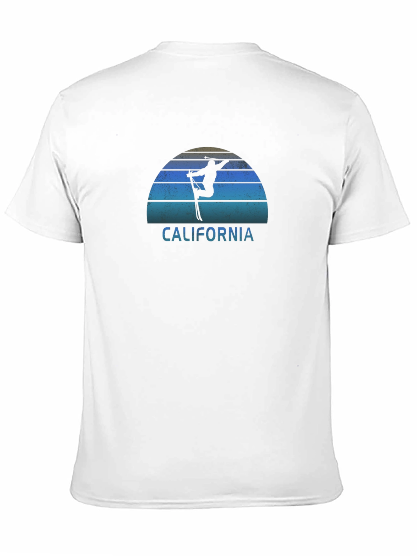 California Skiing Sunset T-Shirt