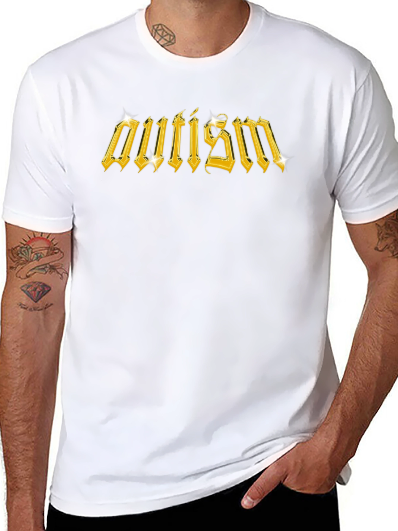 Gothic Autism Awareness T-Shirt