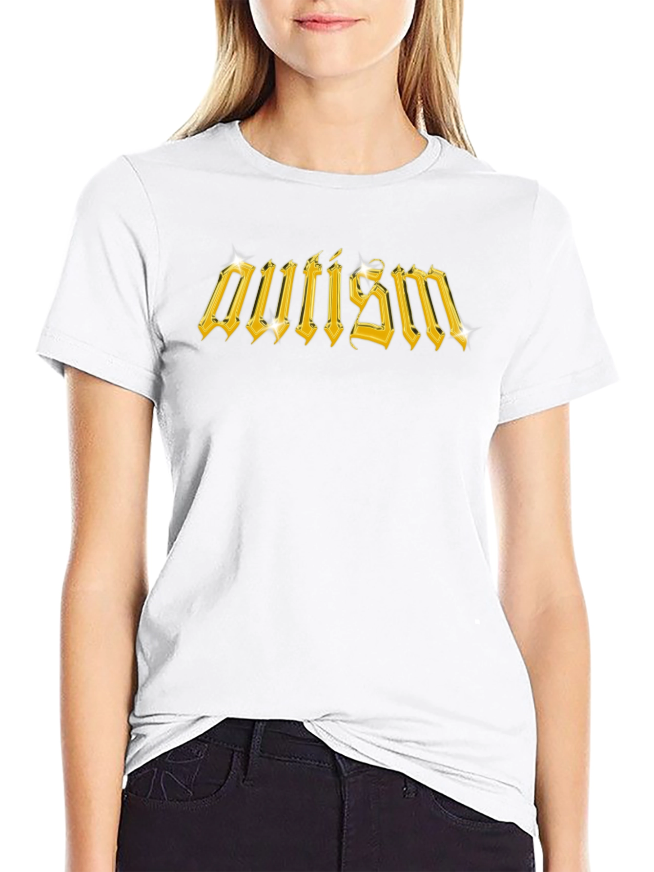 Gothic Autism Awareness T-Shirt