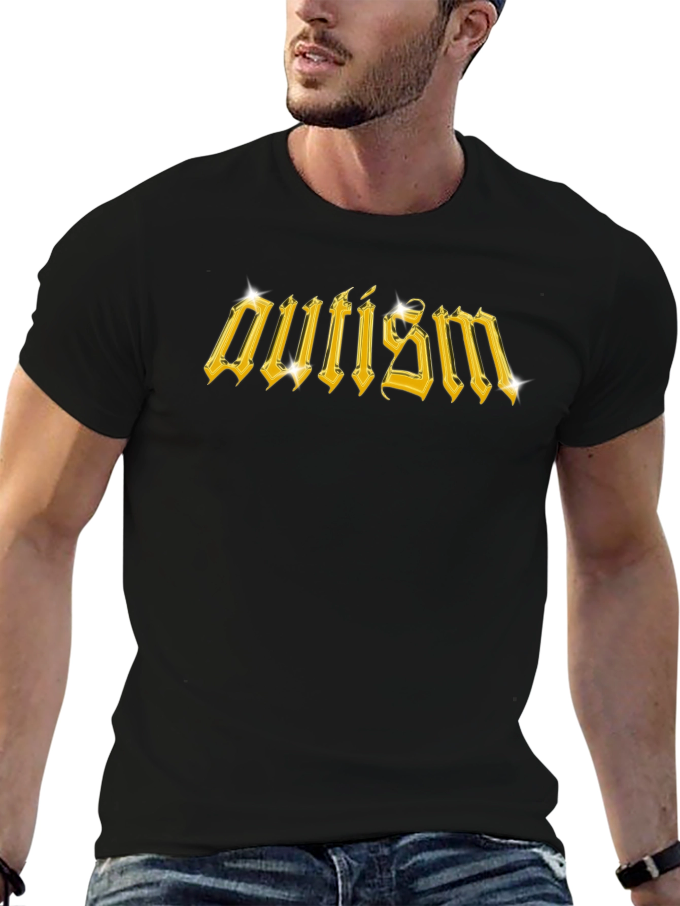 Gothic Autism Awareness T-Shirt