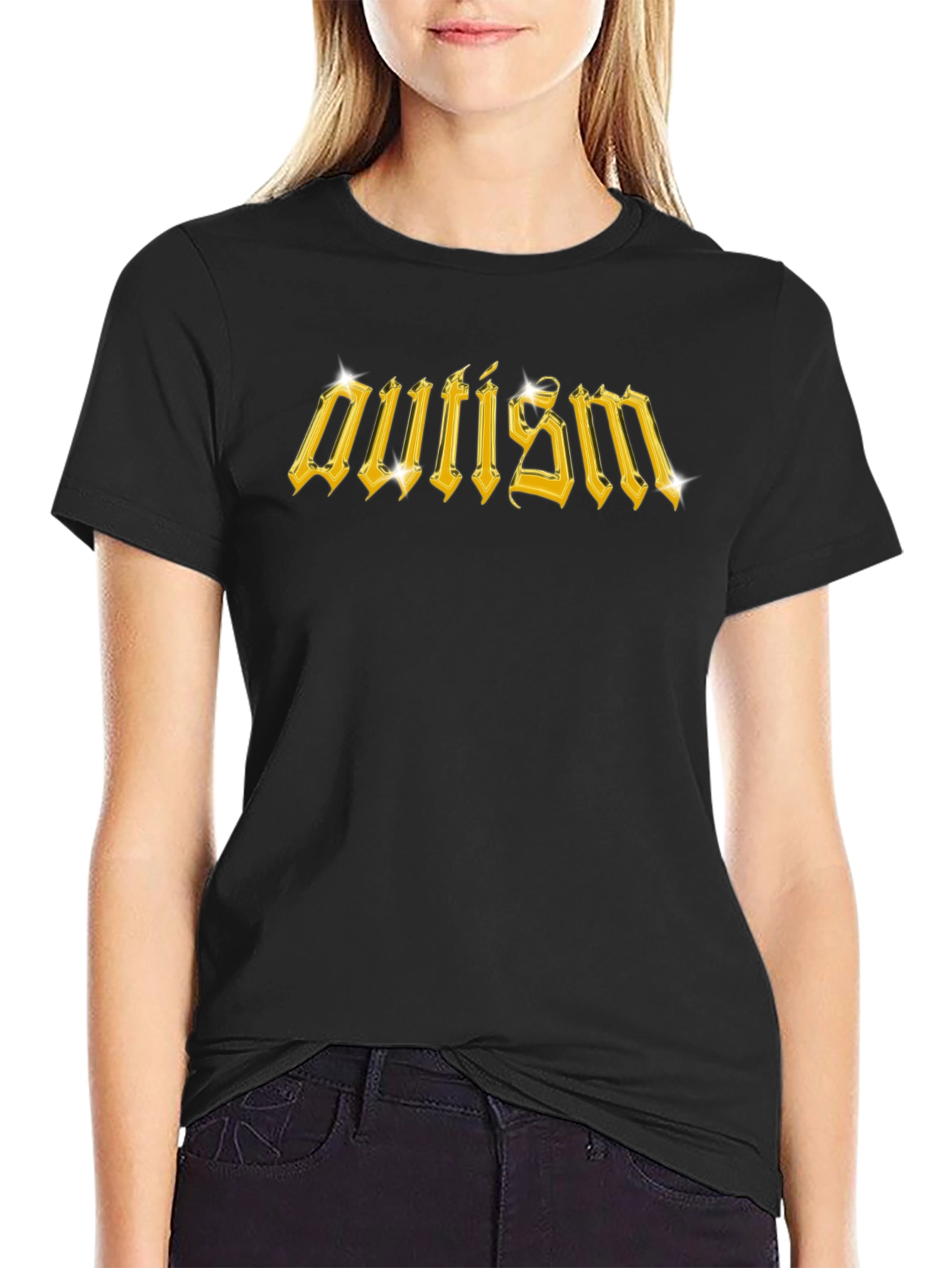 Gothic Autism Awareness T-Shirt