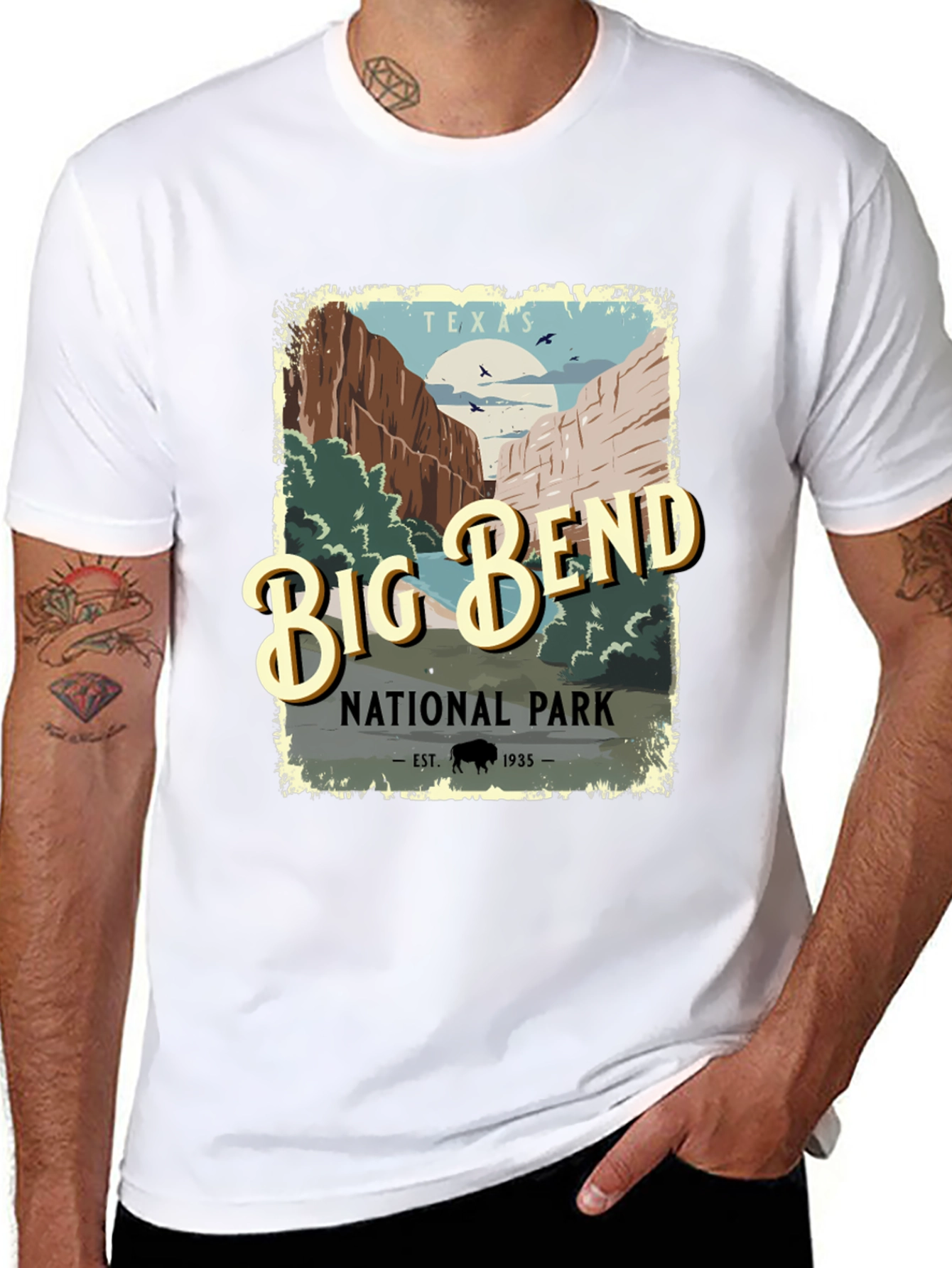Big Bend National Park Graphic T-Shirt