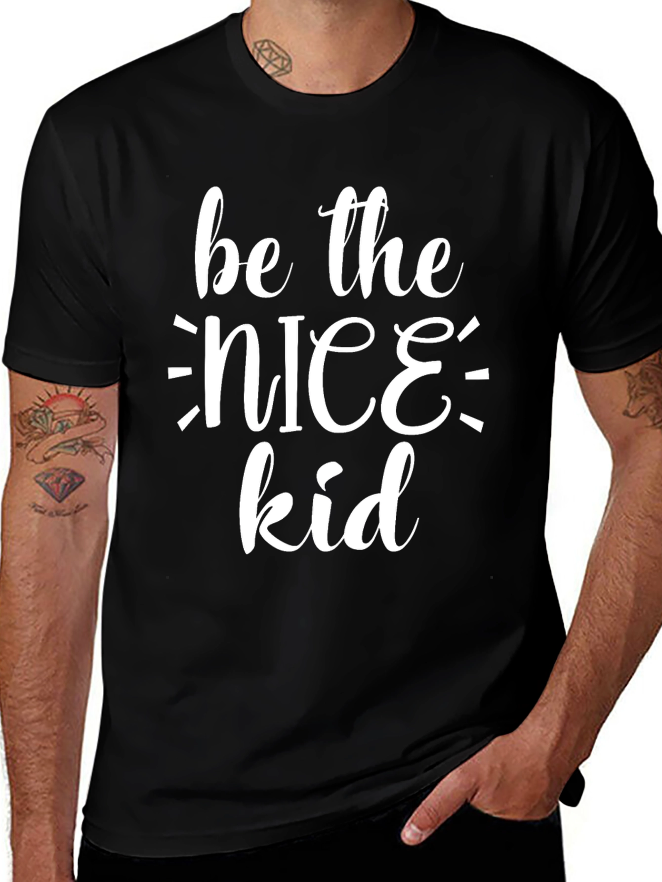 Be the Nice Kid Graphic Tee Shirt