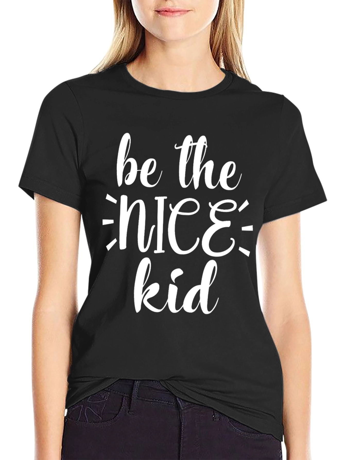 Be the Nice Kid Graphic Tee Shirt
