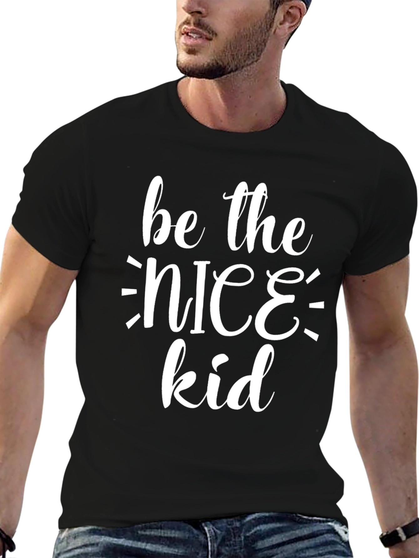 Be the Nice Kid Graphic Tee Shirt