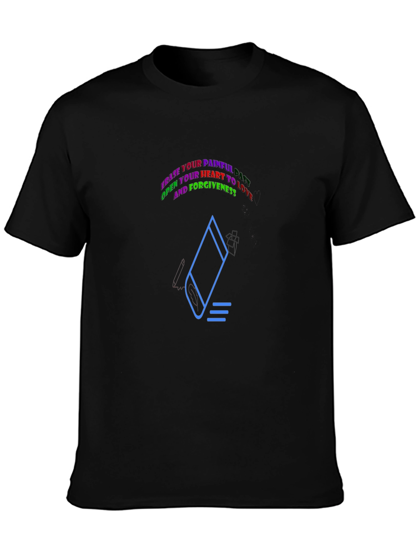Motivational Erase Pain Graphic Tee