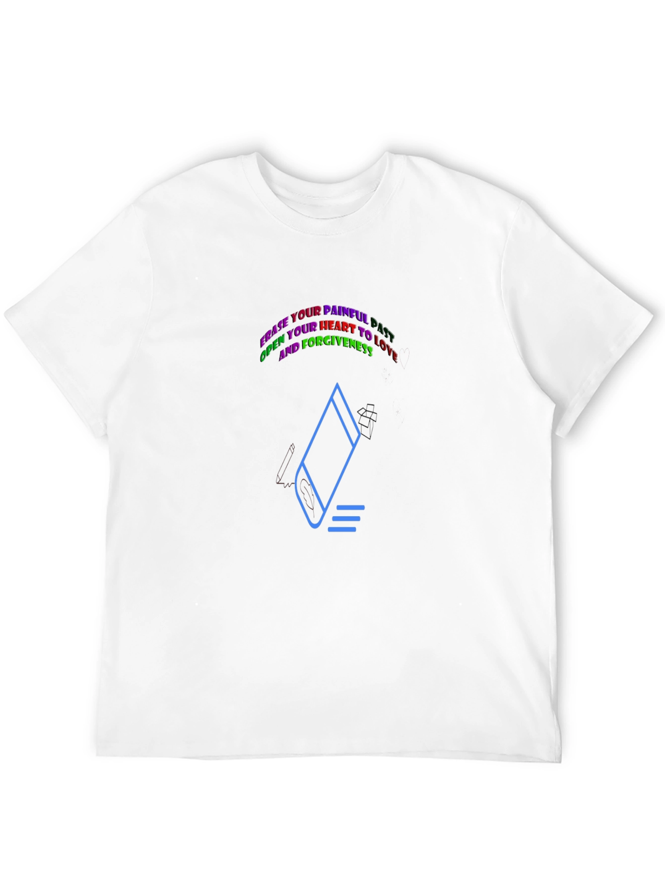 Motivational Erase Pain Graphic Tee