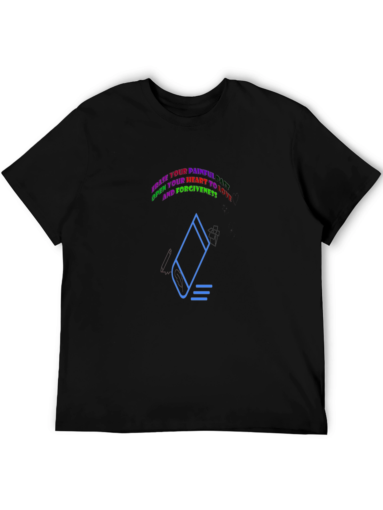 Motivational Erase Pain Graphic Tee