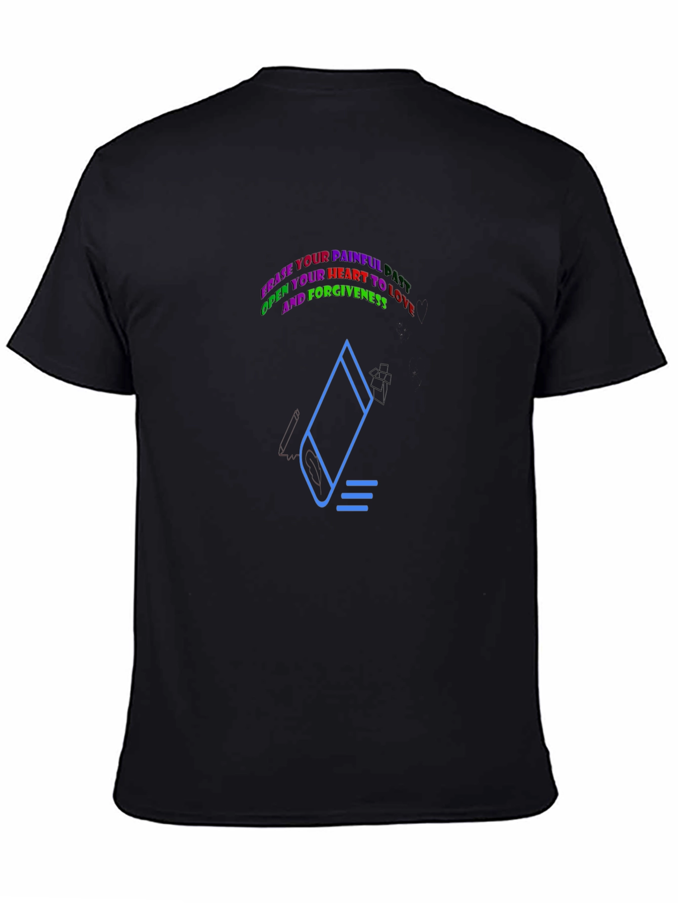 Motivational Erase Pain Graphic Tee