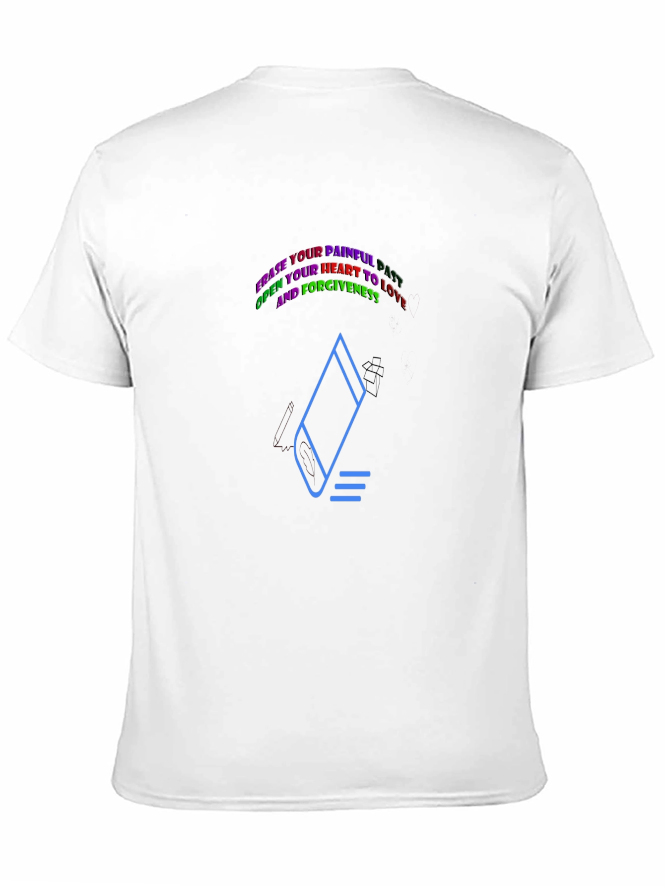 Motivational Erase Pain Graphic Tee