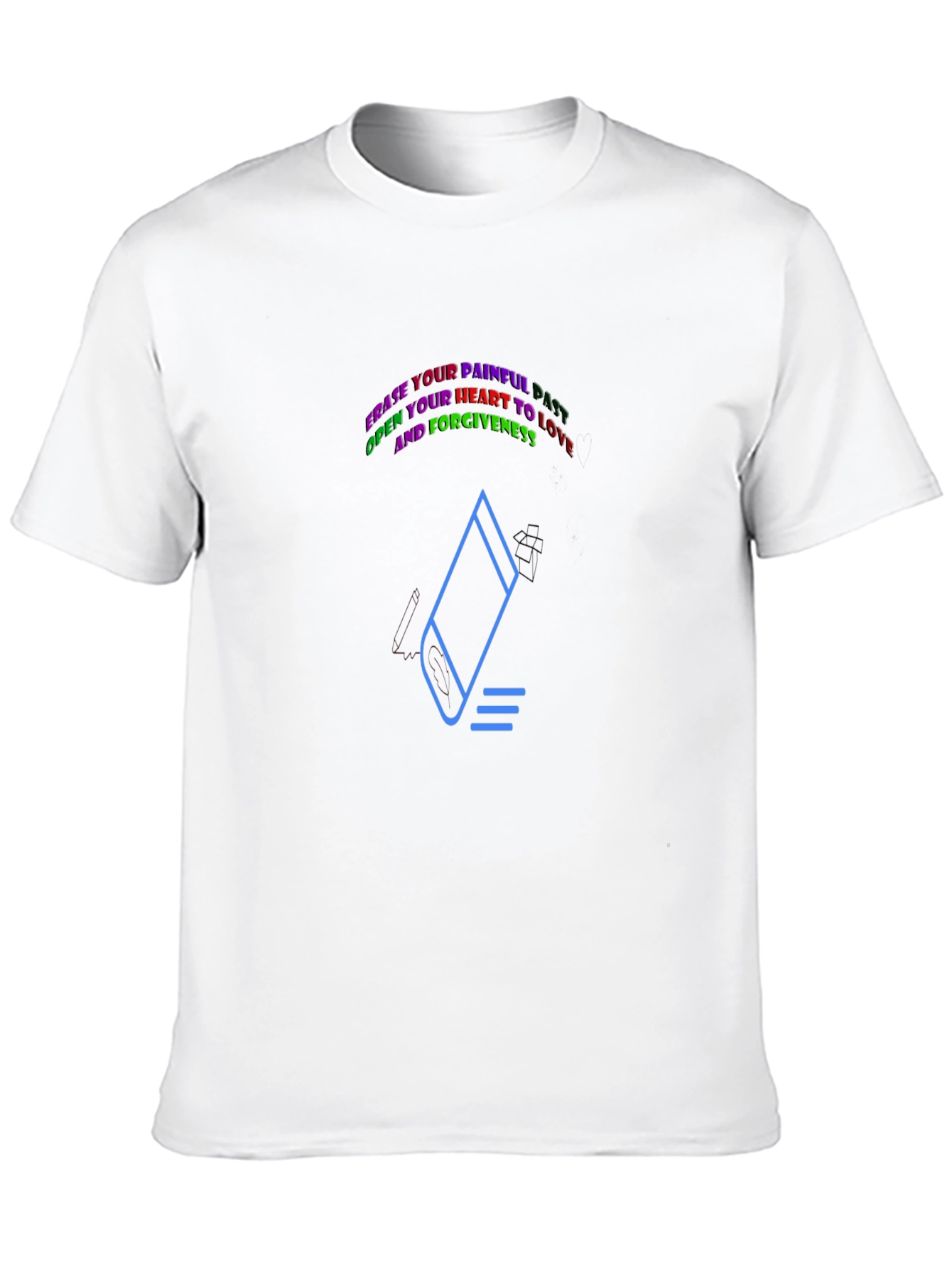 Motivational Erase Pain Graphic Tee