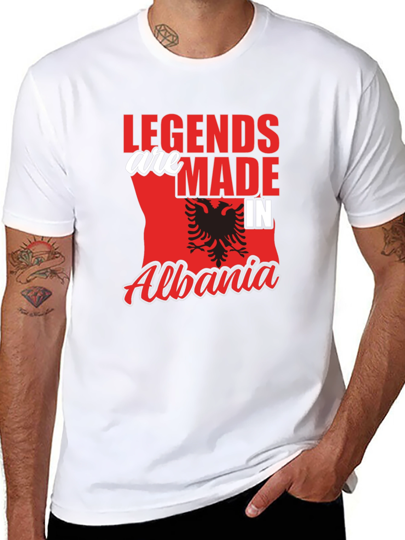 Legends Made in Albania T-Shirt