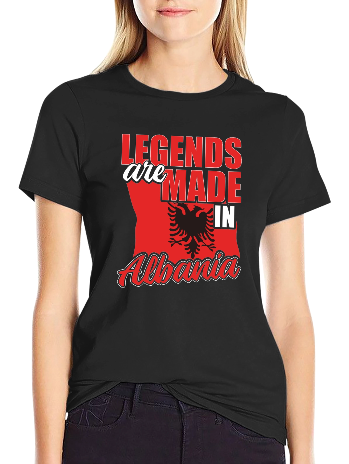 Legends Made in Albania T-Shirt