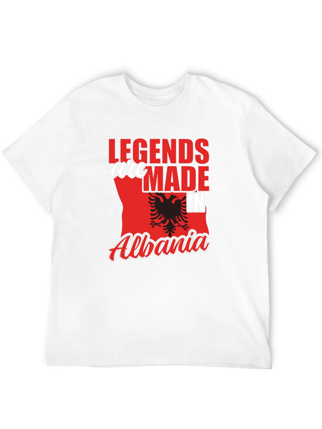 Legends Made in Albania T-Shirt