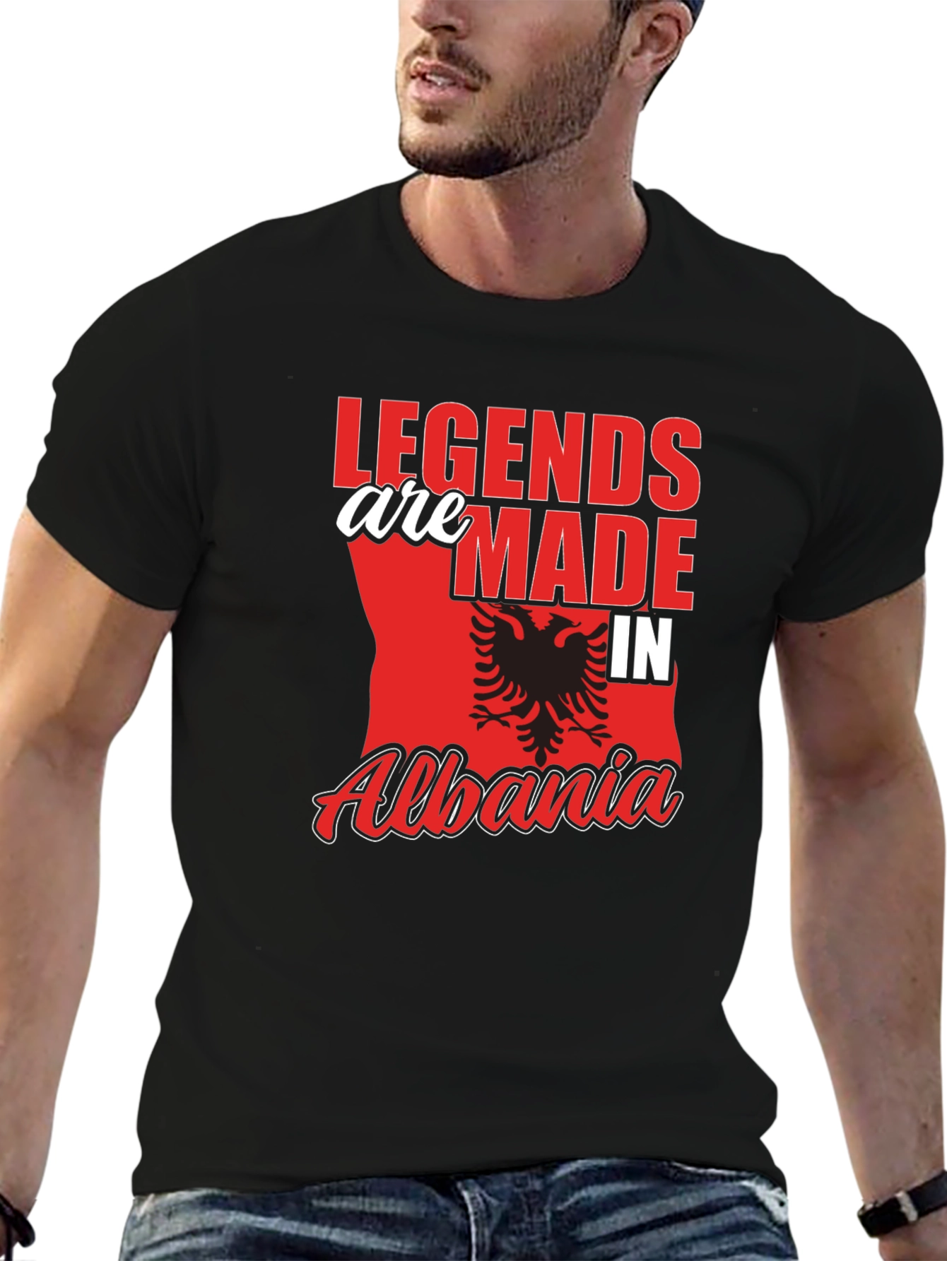 Legends Made in Albania T-Shirt