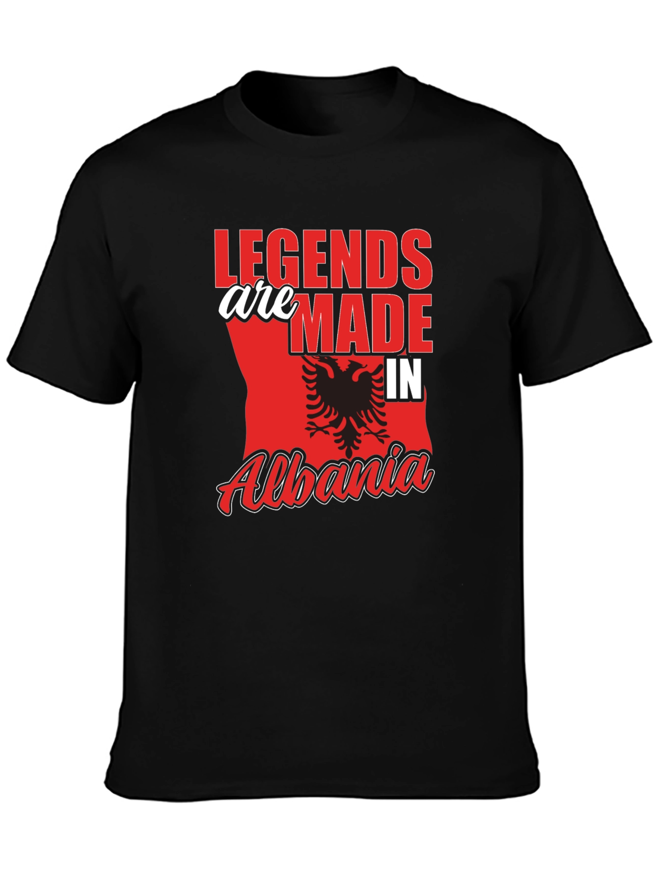 Legends Made in Albania T-Shirt