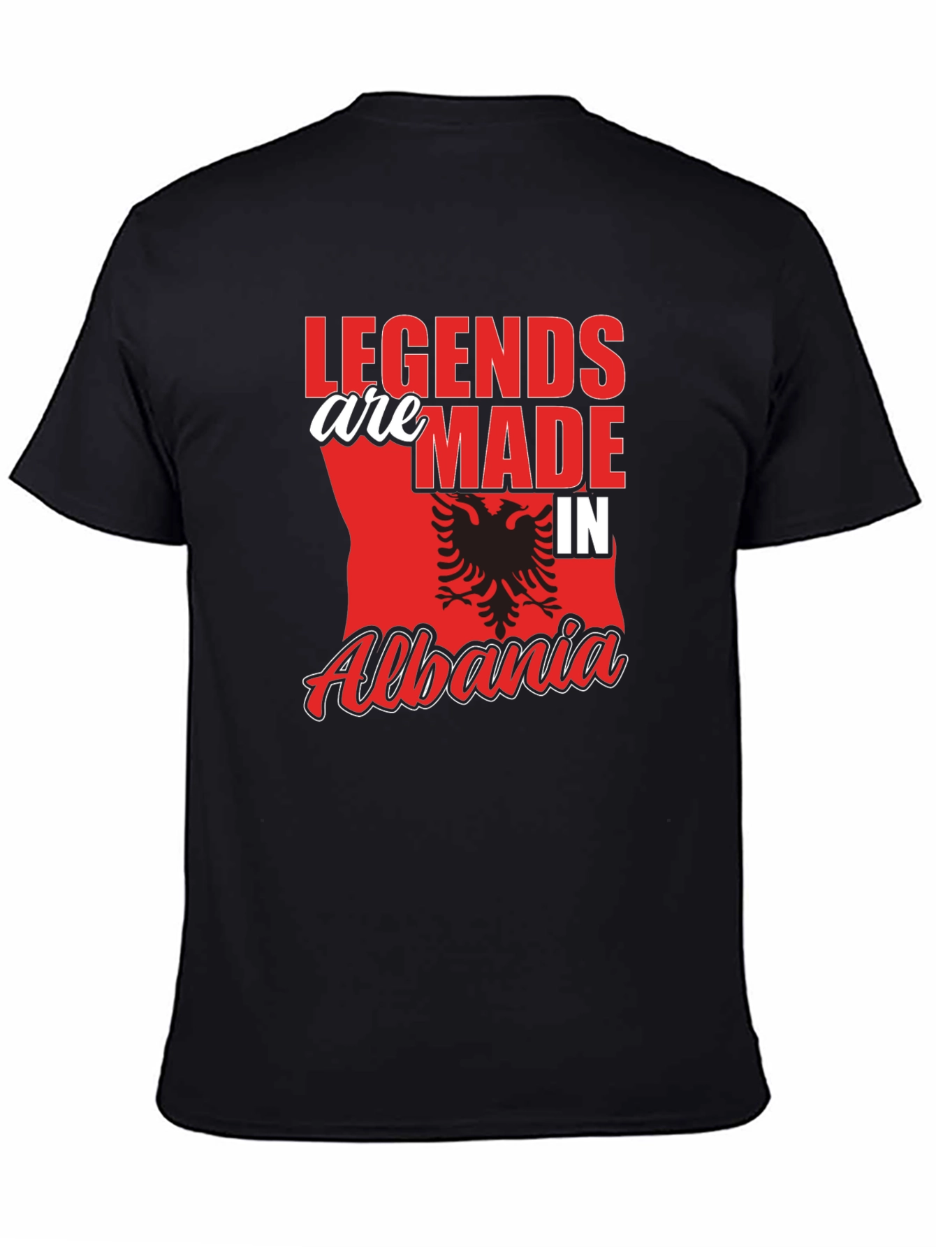Legends Made in Albania T-Shirt