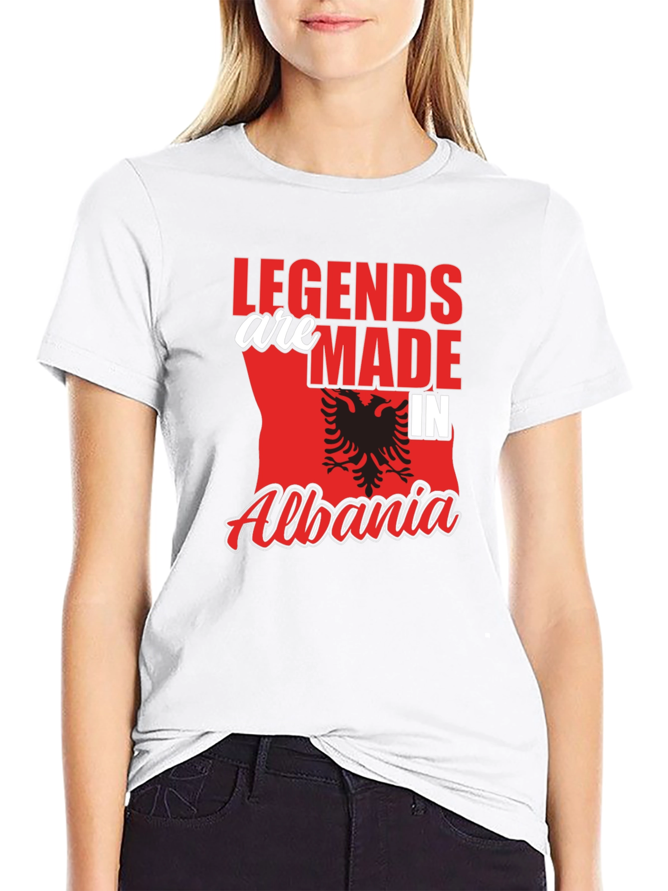Legends Made in Albania T-Shirt