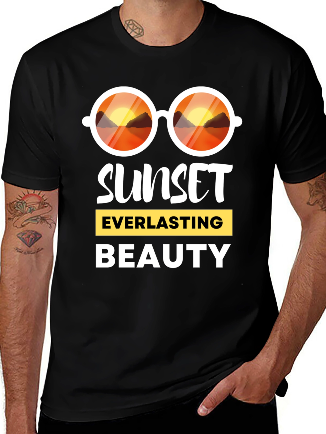 Sunset Beauty Graphic T-Shirt