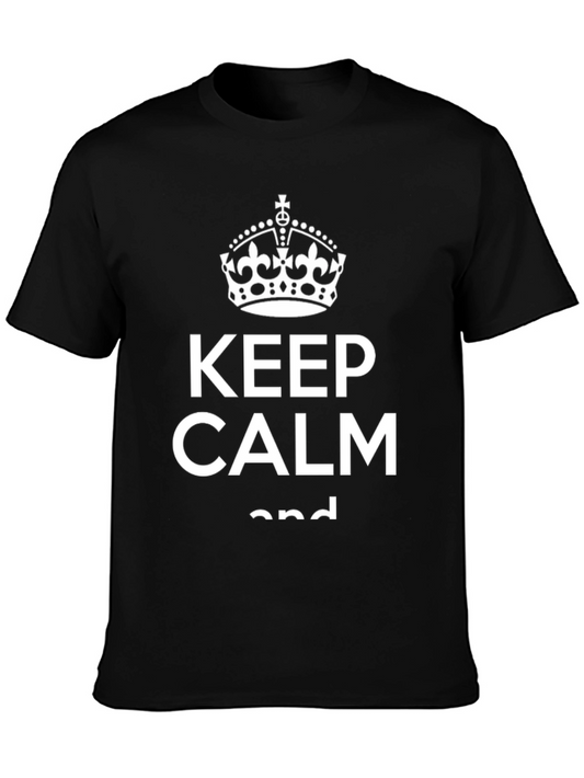 Keep Calm and Carry On Graphic T-Shirt