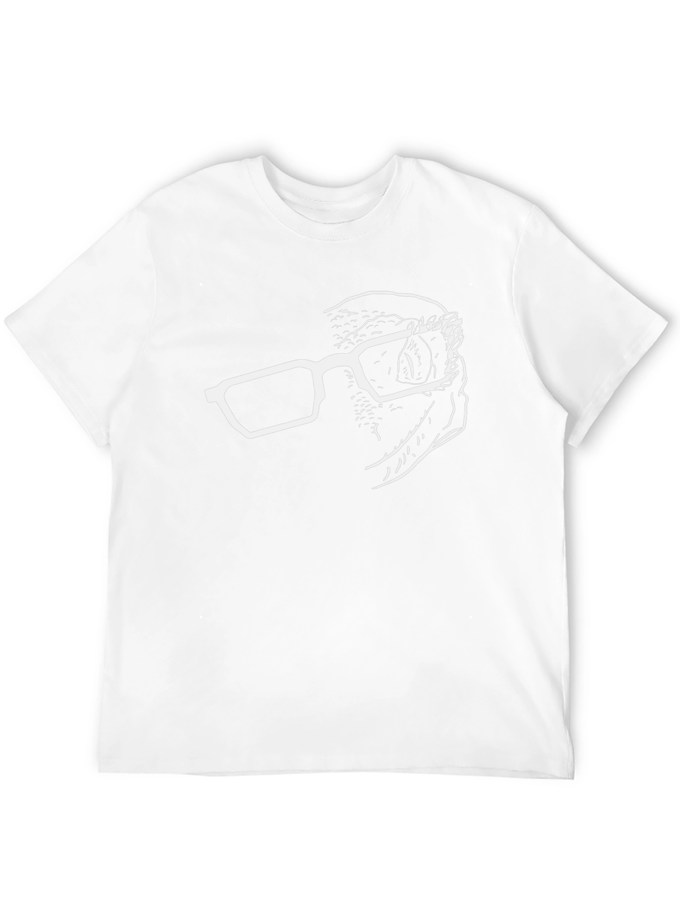 Gecko Glasses Graphic Tee - Black