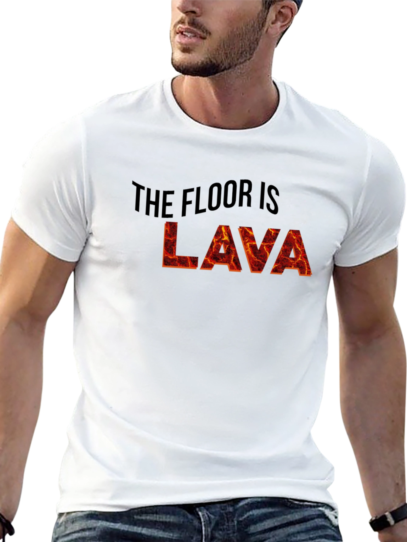 The Floor is Lava Graphic T-Shirt