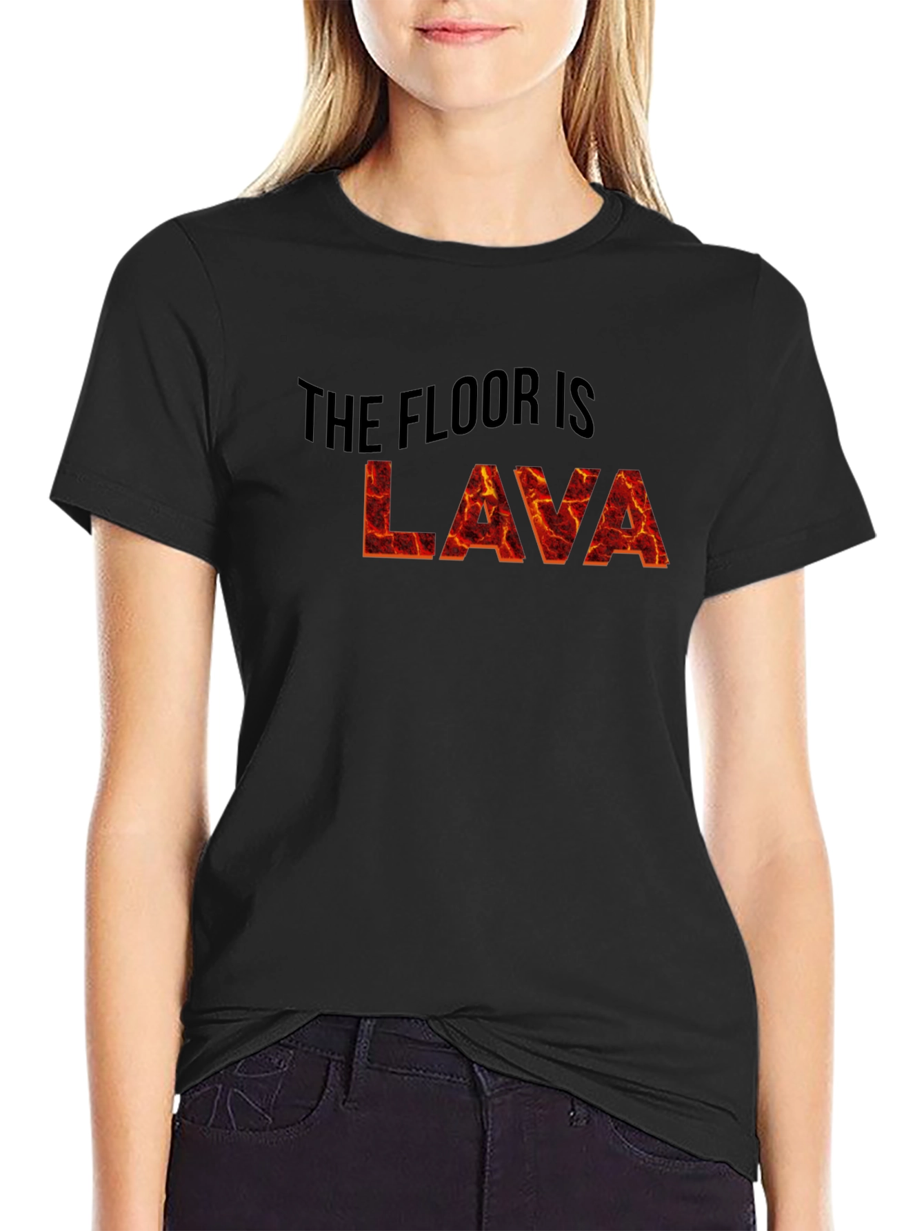 The Floor is Lava Graphic T-Shirt