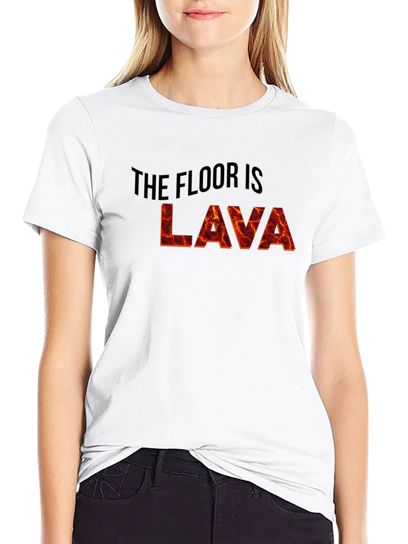 The Floor is Lava Graphic T-Shirt