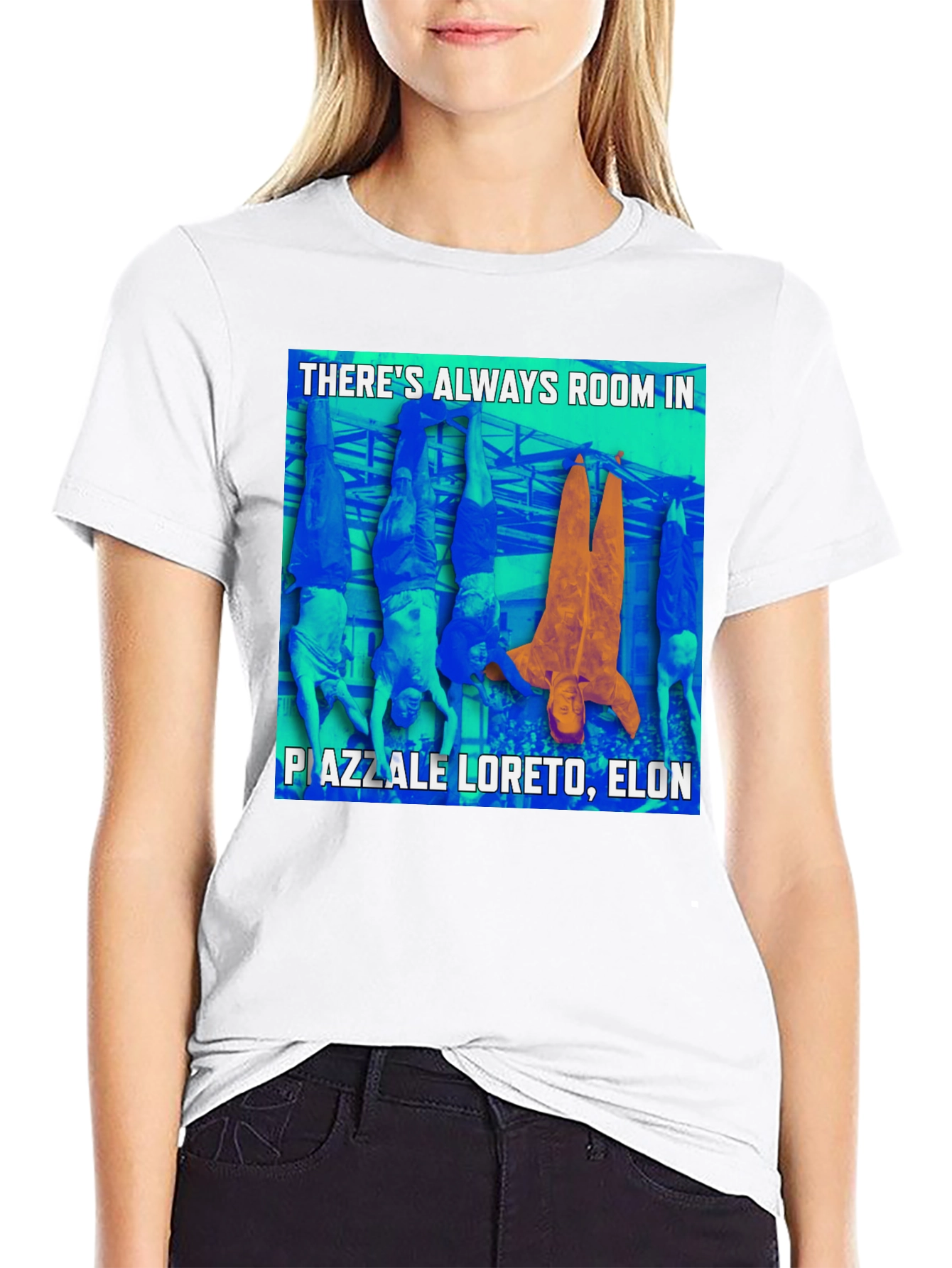 Theres Always Room Piazza Loreto Elon T-Shirt