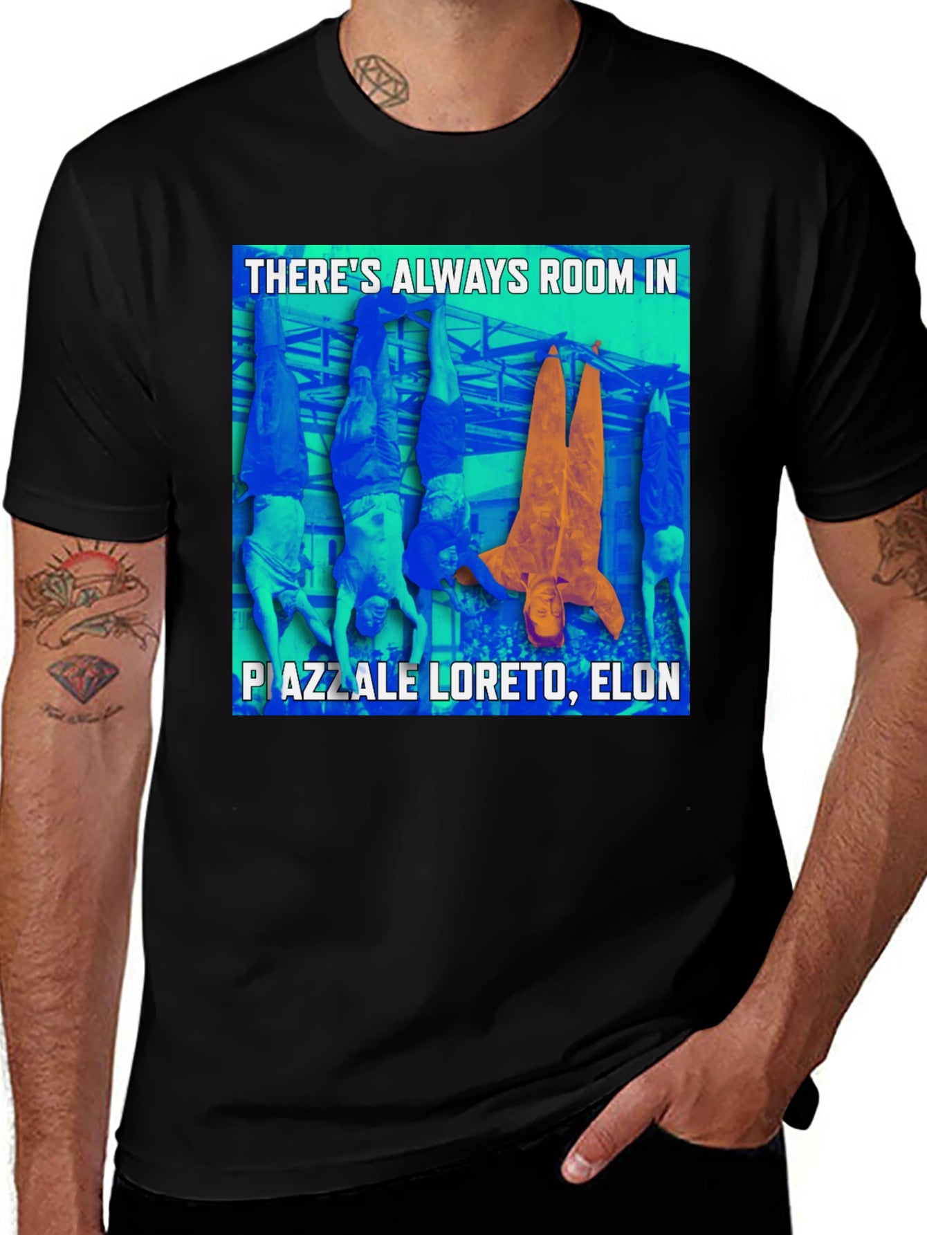 Theres Always Room Piazza Loreto Elon T-Shirt